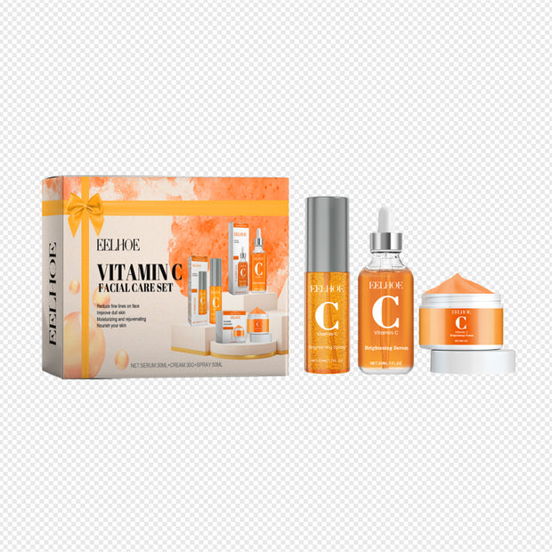 Vitamin C Skin Care Set Nourishes Face